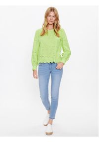 JDY Bluzka 15289327 Zielony Regular Fit. Kolor: zielony. Materiał: bawełna #5