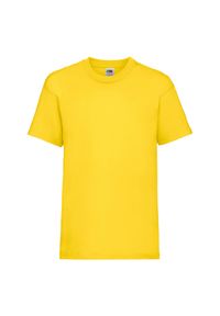 FRUIT OF THE LOOM - Koszulka Dziecięca Valueweight. Kolor: żółty