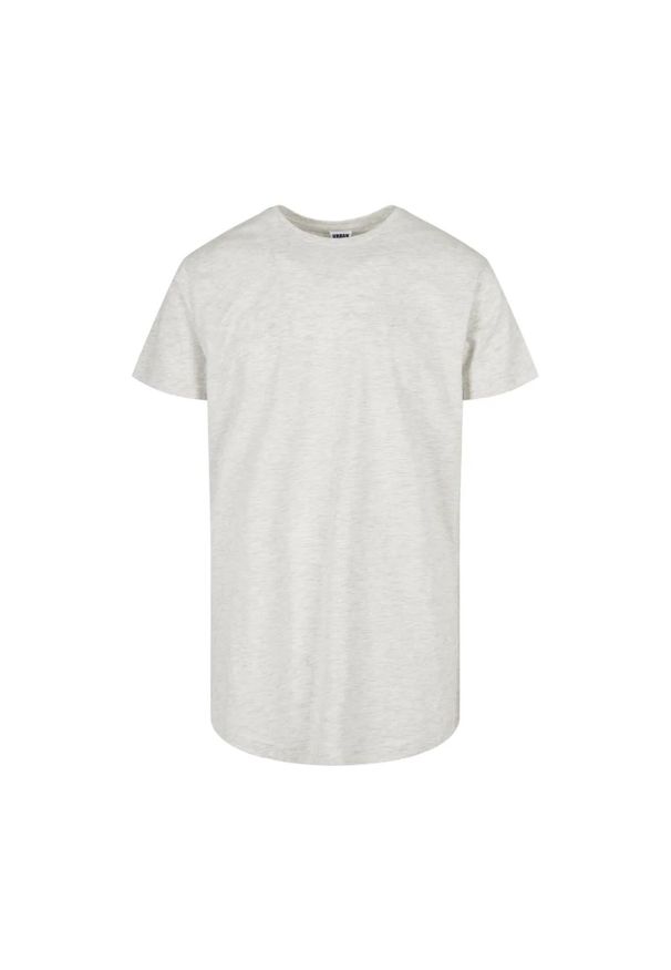 Urban Classics - Męska Długa Koszulka W Kształcie Litery T. Kolor: szary. Długość: długie. Sport: turystyka piesza