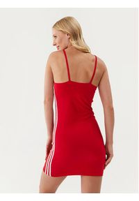 Adidas - adidas Sukienka codzienna Adicolor Classics Tight Summer Dress IB7402 Czerwony Slim Fit. Okazja: na co dzień. Kolor: czerwony. Materiał: bawełna. Typ sukienki: proste. Styl: casual #4