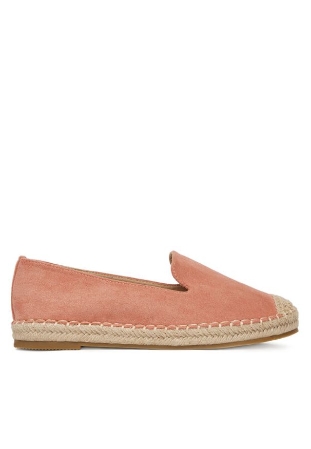 DeeZee Espadryle RS07-18 Pomarańczowy. Kolor: pomarańczowy. Materiał: materiał