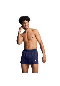 Kąpielówki męskie Puma, Short Shorts, Granatowe. Kolor: niebieski. Materiał: poliester