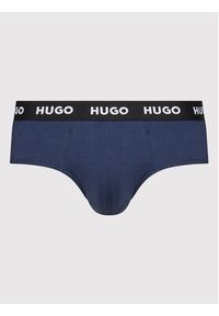 Hugo - HUGO Komplet slipów Hipbrief 50469763 Granatowy. Kolor: niebieski. Materiał: bawełna