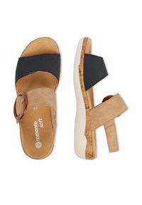 Remonte Sandały CEO-R6853-60 Beżowy. Kolor: beżowy. Materiał: skóra, syntetyk #7