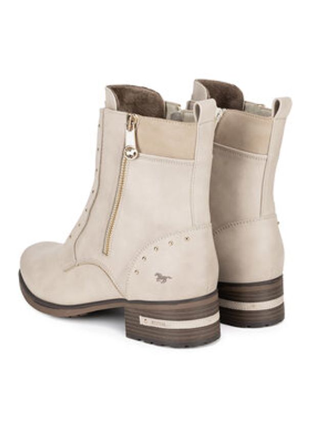 Mustang Trzewiki 1229-522 BIG Biały. Kolor: biały. Materiał: materiał