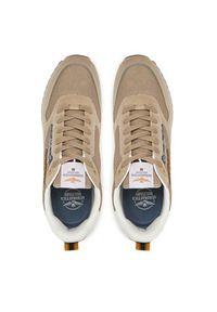 Aeronautica Militare Sneakersy 251SC288CT3545 Beżowy. Kolor: beżowy. Materiał: skóra, zamsz