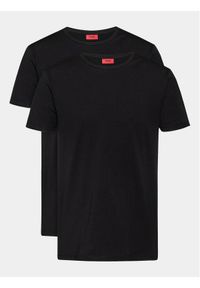 Hugo Komplet 2 t-shirtów Round 50325440 Czarny Regular Fit. Kolor: czarny. Materiał: bawełna