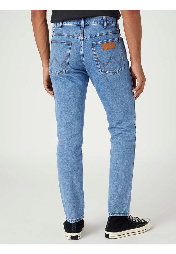 Wrangler - WRANGLER RIVER MĘSKIE SPODNIE JEANSOWE JEANSY STONE MIRAGE W17T73Z46 112331086