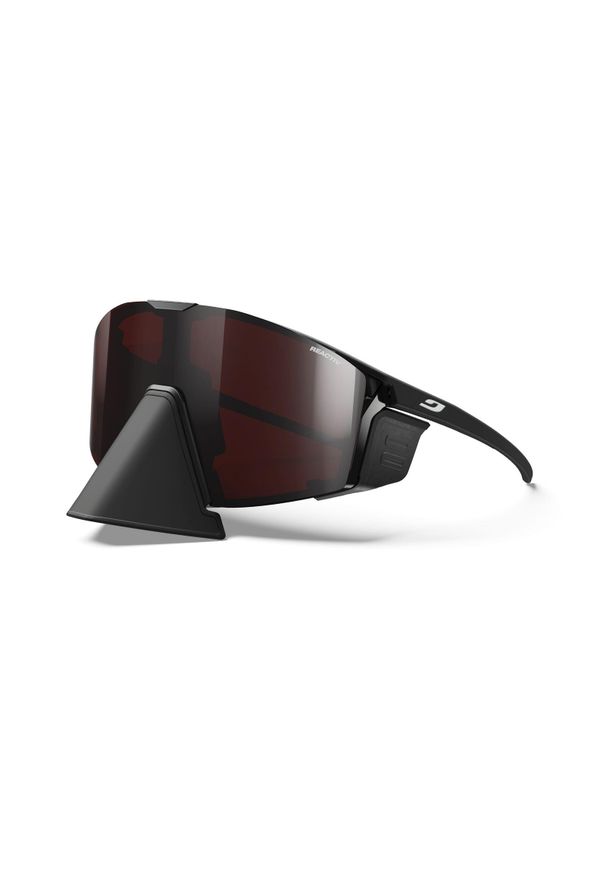 Okulary fotochromowe JULBO EDGE COVER czarny Cat 0-4 Reactiv Hi Contrast. Kolor: czarny. Sport: turystyka piesza