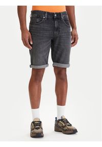 Tommy Jeans Szorty jeansowe Ronnie DM0DM22976 Czarny Slim Fit. Kolor: czarny. Materiał: bawełna #1