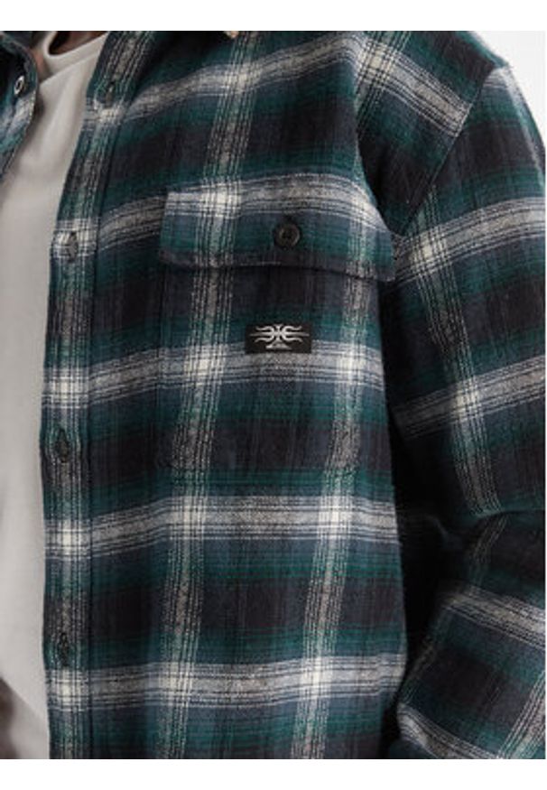 Quiksilver Kurtka przejściowa Mecury Desert EQYWT04643 Zielony Regular Fit. Kolor: zielony. Materiał: bawełna