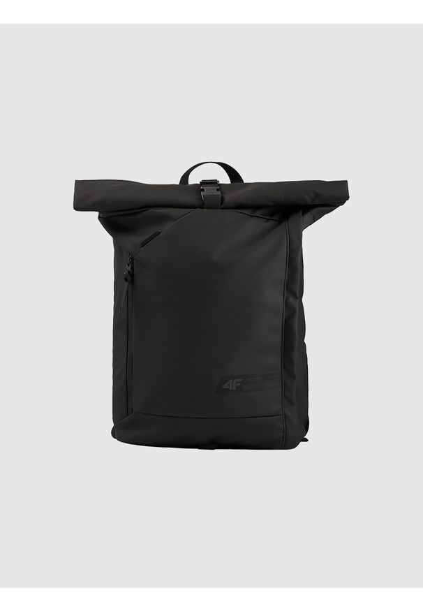 4f - 4F Plecak miejski (20 L) z kieszenią na laptop - czarny Uniwersalny. Kolor: czarny. Materiał: materiał. Styl: casual