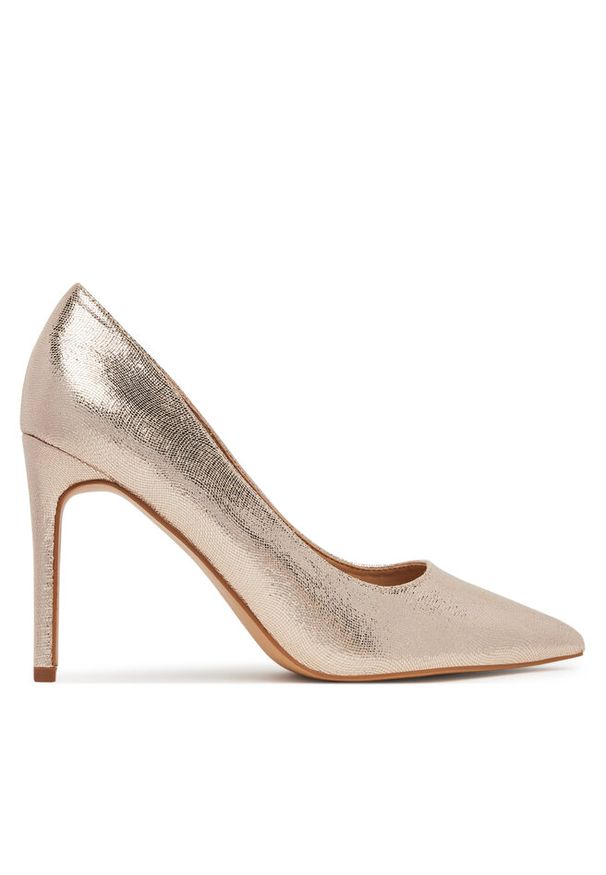 Jenny - Szpilki JENNY. Kolor: złoty. Obcas: na szpilce