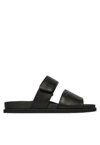 BOSS Klapki Hedrik 50563153 Czarny. Kolor: czarny. Materiał: skóra #1
