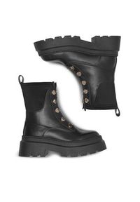 Eva Minge Botki FARO-01 Czarny. Kolor: czarny. Materiał: skóra #5