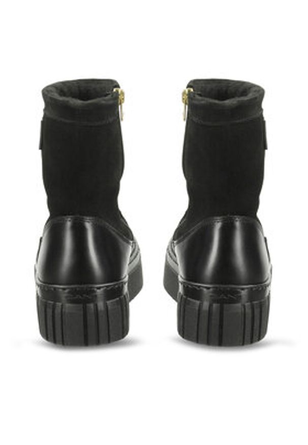 GANT - Gant Botki 29543785 Czarny. Kolor: czarny. Materiał: skóra, zamsz