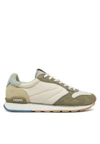 HOFF Sneakersy Girga 12517601 Khaki. Kolor: brązowy. Materiał: skóra, zamsz