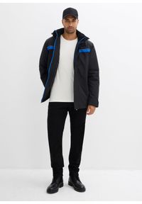 bonprix - Wodoodporna kurtka funkcjonalna z odpinanym kapturem. Kolor: czarny. Sezon: zima. Styl: sportowy #3