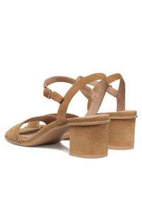 Geox Sandały D Aurely 50 D25RXB 00021 C6001 Brązowy. Kolor: brązowy. Materiał: zamsz, skóra #4