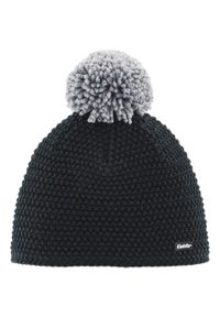 Czapka Eisbar Jamie Pompon MÜ. Kolor: czarny. Materiał: wełna. Styl: sportowy #1