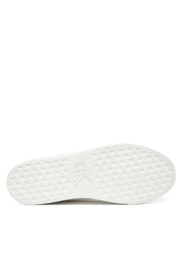 Calvin Klein Jeans Tenisówki Vulc Flatform Mg Nylon Mix YW0YW01896 Biały. Kolor: biały. Materiał: materiał