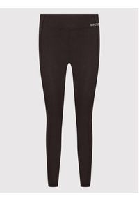 Regatta Legginsy Hollen II RWJ260R Czarny Slim Fit. Kolor: czarny. Materiał: syntetyk #3