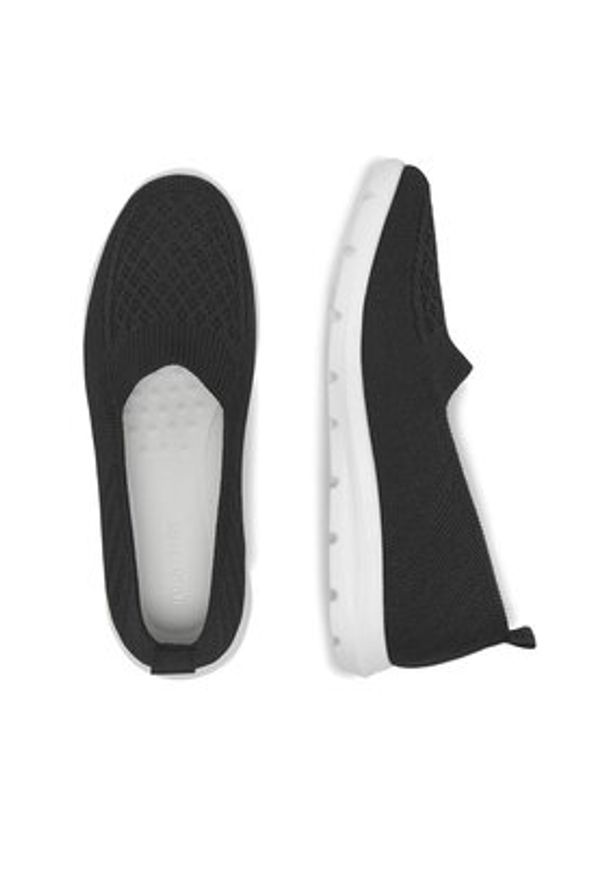 Jenny Fairy Półbuty WFA270923-1 Czarny. Kolor: czarny. Materiał: materiał