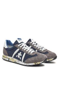 Premiata Sneakersy Lucy 7089 Granatowy. Kolor: niebieski. Materiał: materiał