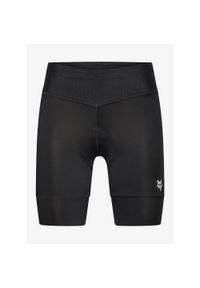 FOX - Spodenki rowerowe damskie Fox Tecbase Lite Liner Short. Kolor: czarny. Sport: kolarstwo