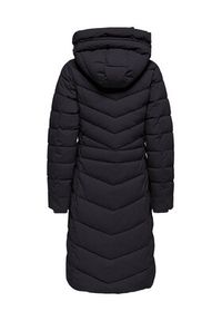 only - ONLY Płaszcz zimowy Juliet 15353149 Czarny Regular Fit. Kolor: czarny. Materiał: syntetyk. Sezon: zima