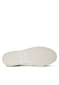 Calvin Klein Sneakersy Low Top Lace Up W/ Zip Mono HM0HM01496 Biały. Kolor: biały #4
