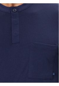 United Colors of Benetton - United Colors Of Benetton Piżama 3VD04P02W Granatowy Regular Fit. Kolor: niebieski. Materiał: bawełna #3