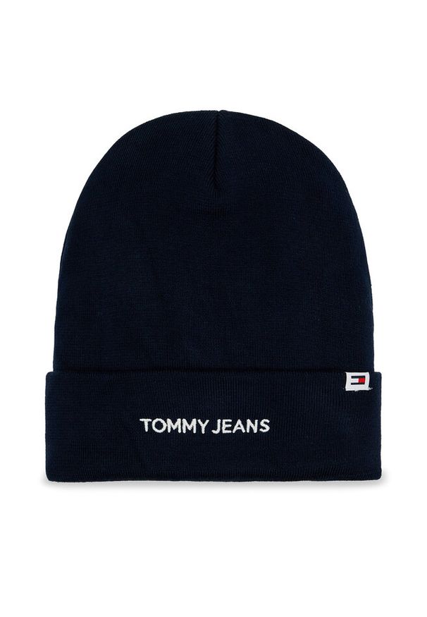 Czapka Tommy Jeans. Kolor: niebieski