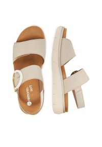 Remonte Sandały D2K50-80 Beżowy. Kolor: beżowy. Materiał: skóra #6