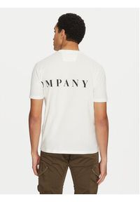 C.P. Company T-Shirt 18CMTS139A005100W Biały Regular Fit. Kolor: biały. Materiał: bawełna