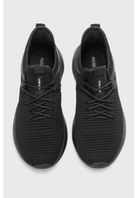 Kazar Studio - Buty. Nosek buta: okrągły. Zapięcie: sznurówki. Kolor: czarny. Materiał: syntetyk, materiał. Szerokość cholewki: normalna #3