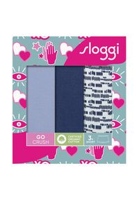 Sloggi Komplet 3 par bokserek Go Crush 10219652 Kolorowy. Materiał: bawełna. Wzór: kolorowy #9
