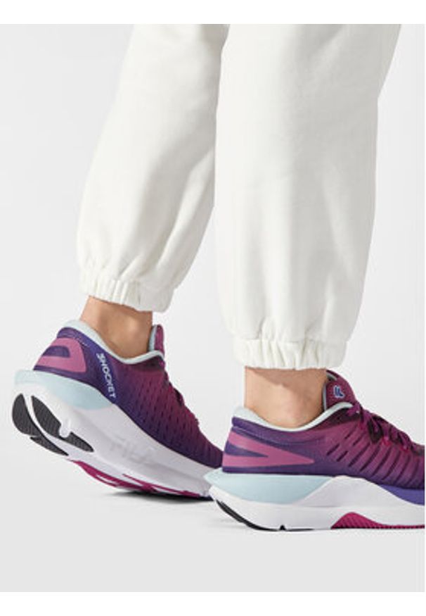 Fila Sneakersy Shocket Run Em Wmn FFW0170.43062 Fioletowy. Kolor: fioletowy. Materiał: materiał. Sport: bieganie