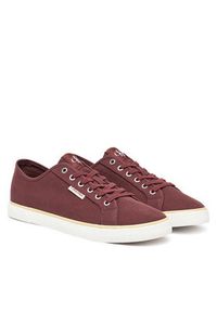 Calvin Klein Jeans Tenisówki Ess Vulc Low Mg Cv YM0YM01301 Brązowy. Kolor: brązowy. Materiał: materiał
