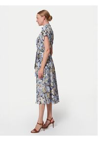 Lauren Ralph Lauren - LAUREN RALPH LAUREN Sukienka codzienna 250963461001 Niebieski Regular Fit. Okazja: na co dzień. Kolor: niebieski. Materiał: syntetyk. Typ sukienki: proste. Styl: casual #4