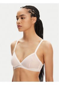 DKNY Biustonosz bezfiszbinowy DK7656 Różowy. Kolor: różowy. Materiał: syntetyk
