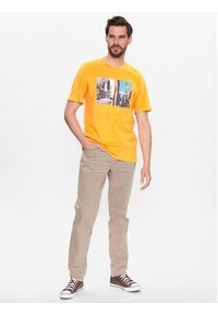 Jack & Jones - Jack&Jones T-Shirt Booster 12232997 Pomarańczowy Standard Fit. Kolor: pomarańczowy. Materiał: bawełna #2