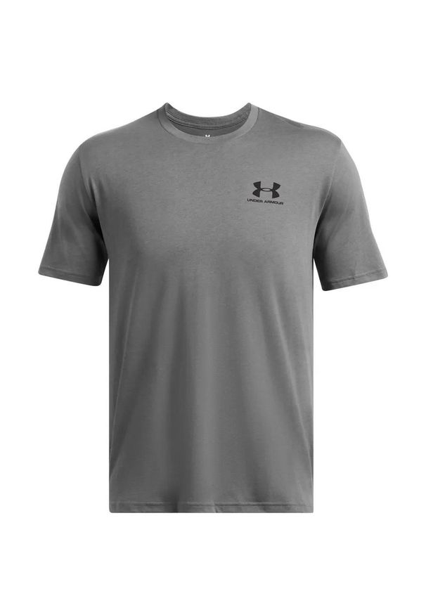 Koszulka Under Armour Sportstyle Left Chest. Kolor: szary. Sport: bieganie, fitness