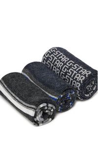 G-Star RAW - G-Star Raw Skarpety AS_G-STAR_W_047_SS25 (3-PACK) Czarny. Kolor: czarny. Materiał: bawełna, materiał #3