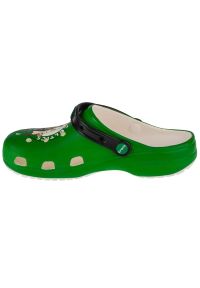 Klapki Crocs Classic Nba Boston Celtics Clog M 209442-100 zielone. Okazja: na plażę. Kolor: zielony. Materiał: guma. Sezon: lato