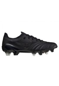 Buty piłkarskie Mizuno Morelia Neo Iii Beta Elite Mix M P1GC219100 czarne czarne. Kolor: czarny. Materiał: materiał, skóra. Szerokość cholewki: normalna. Sezon: jesień. Sport: piłka nożna