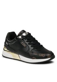 Guess Sneakersy Moxea FL5MOX FAL12 Czarny. Kolor: czarny. Materiał: skóra #2