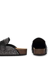 Eva Minge Klapki PERPETUE-24SS03 Srebrny. Kolor: srebrny. Materiał: skóra, zamsz #4