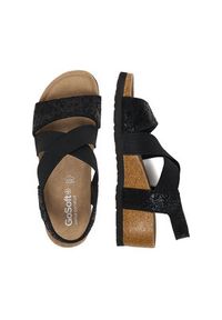 Go Soft Sandały CEO-HSCB15046-52 Czarny. Kolor: czarny. Materiał: zamsz, skóra #5
