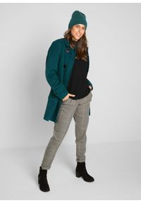 bonprix - Cienki sweter. Typ kołnierza: kołnierzyk stójkowy, golf. Kolor: czarny. Materiał: bawełna. Wzór: gładki, ze splotem #2